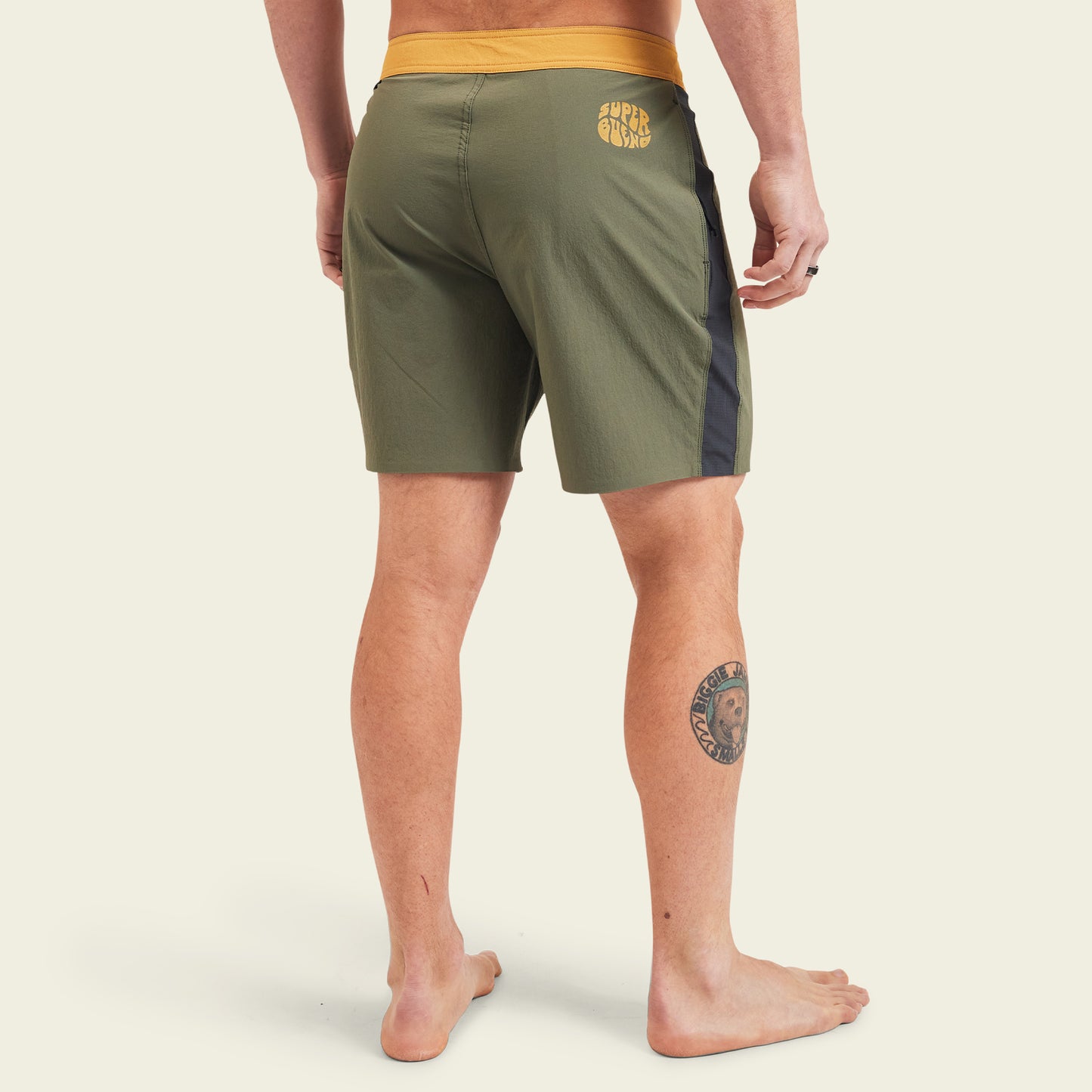 Del Este Performance Boardshorts 17" - Sun Drinker : Algae