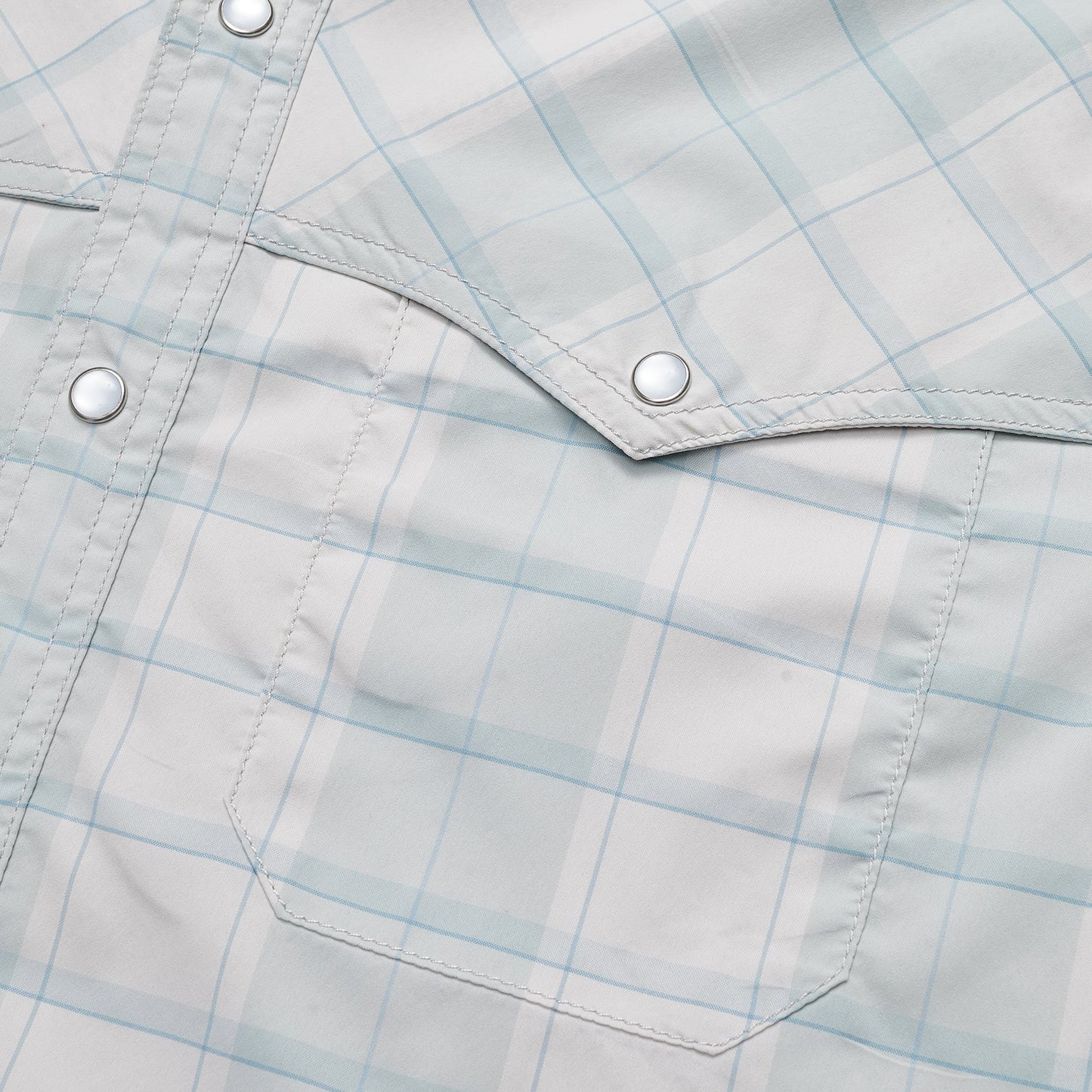 Open Country Tech Shirt - Braden Plaid : Chalk