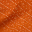 Orange fabric patterned with small white Texas-shaped outlines, squares, and the repeated text LOS LONGHORNS DE TEJAS and HOWLER BROTHERS in a diagonal design—perfect as a Los Longhorns de Tejas Bandana or University of Texas Longhorns game day accessory.