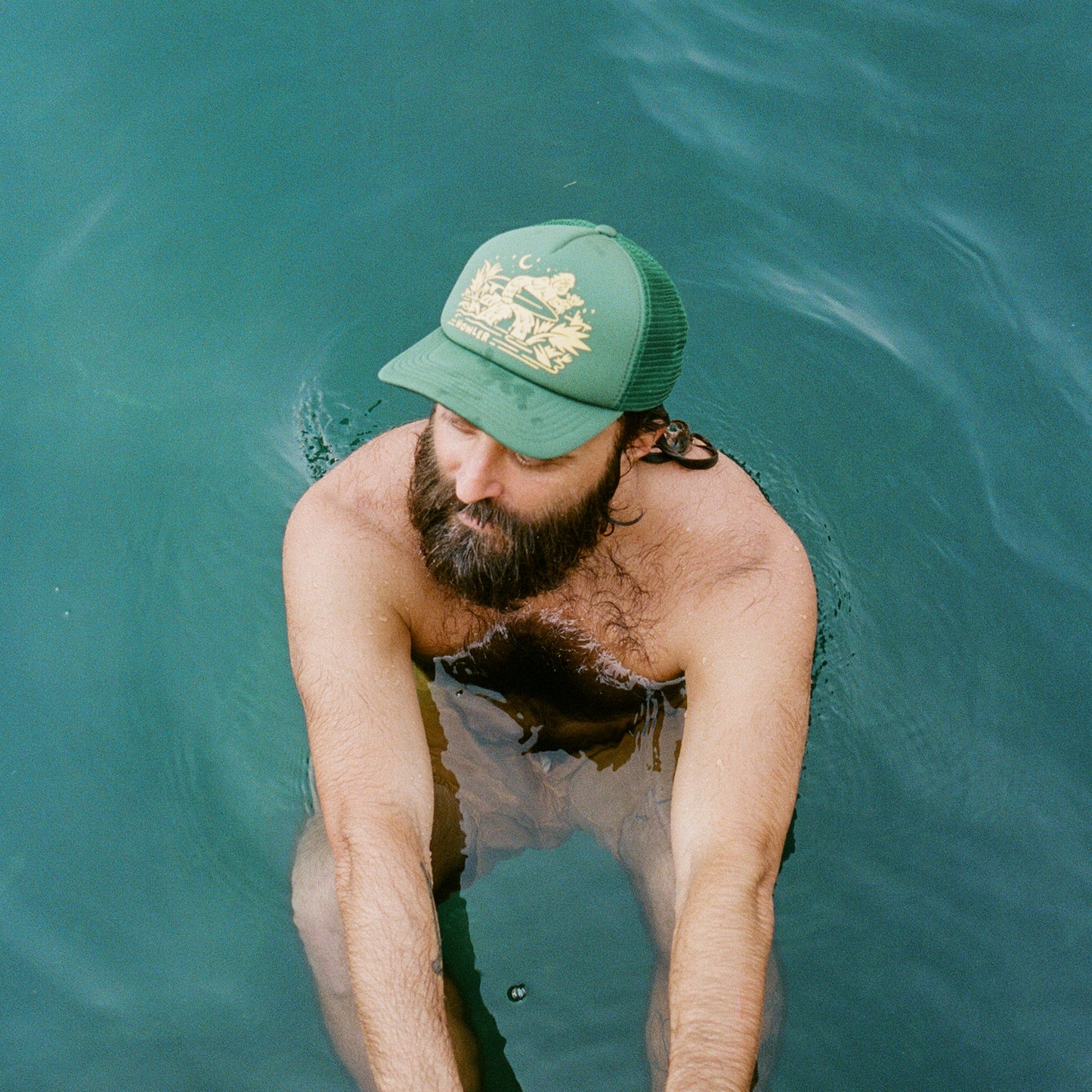 Squatch Rider Foam Dome - Forest Green