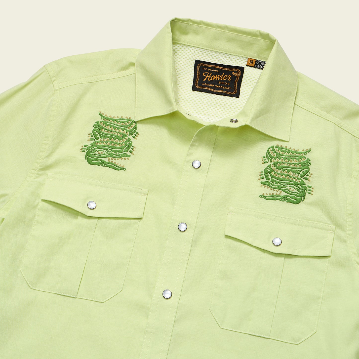 Gaucho Snapshirt - Slithering Gators
