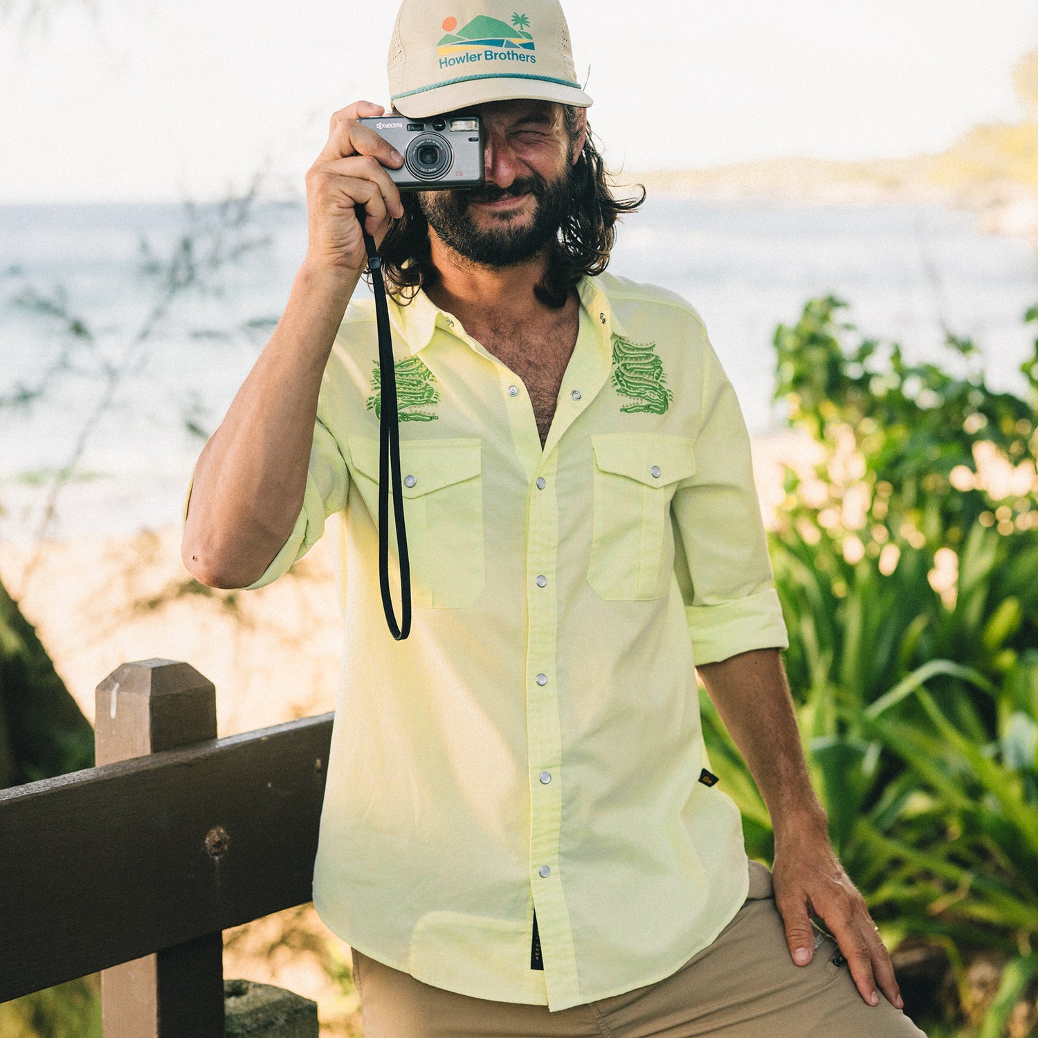Gaucho Snapshirt - Slithering Gators