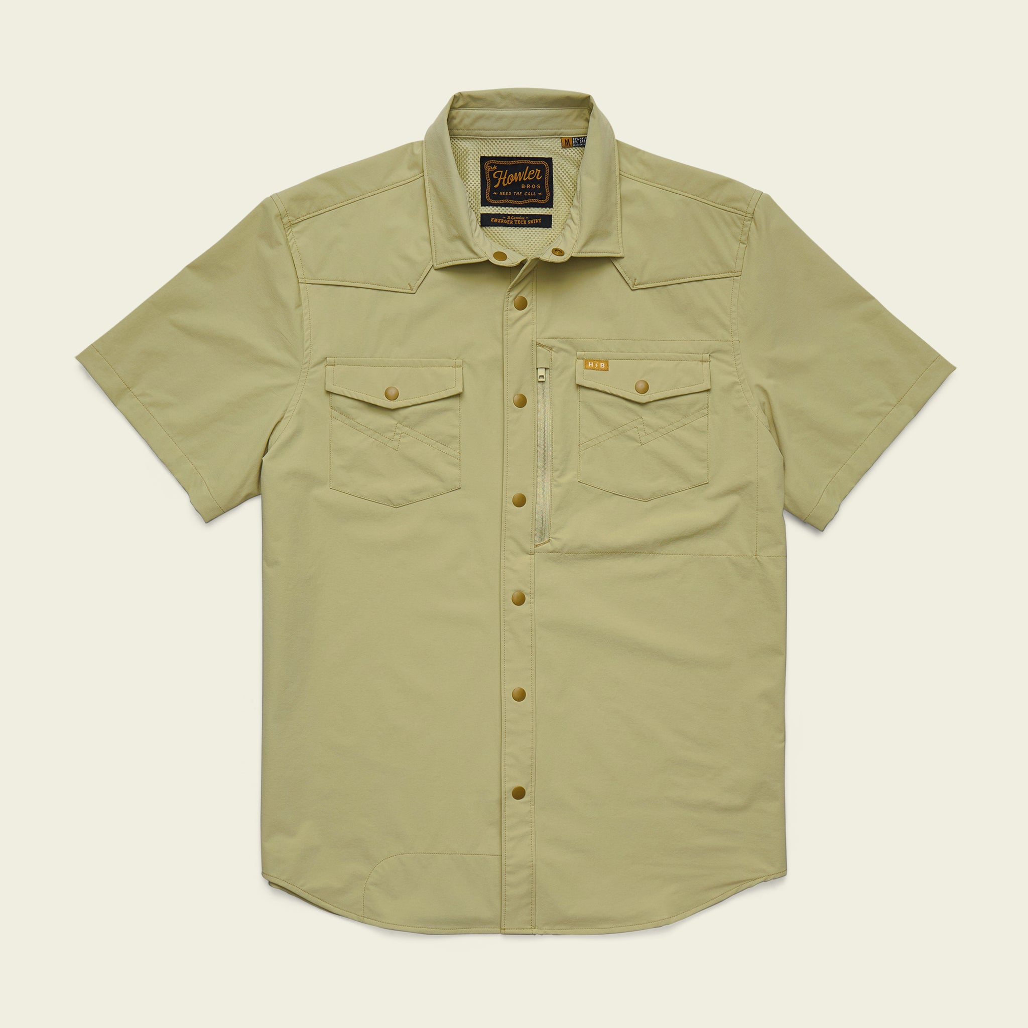Emerger Tech Shirt - Wasabi – HOWLER BROTHERS