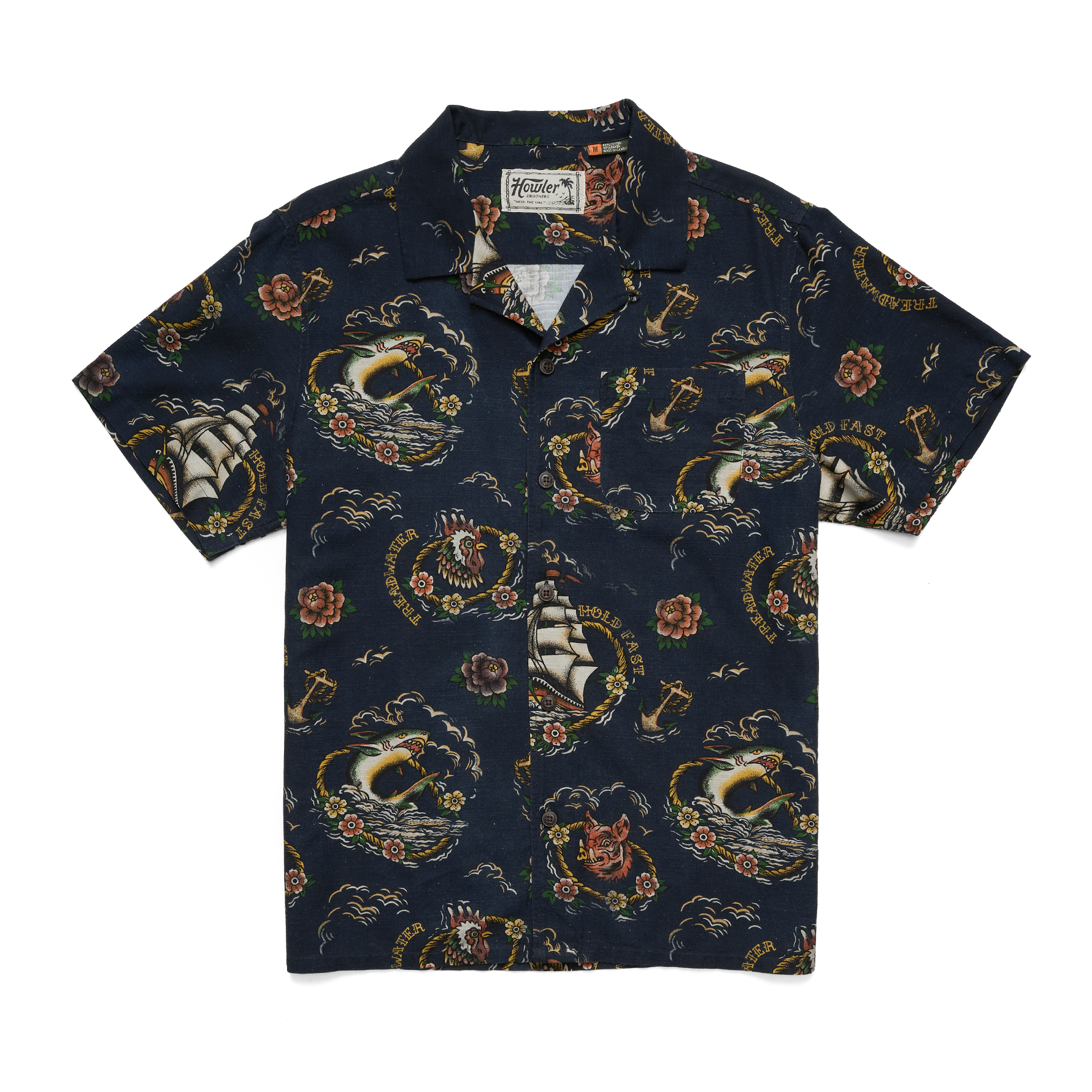 HFTTMM Monoloha Shirt - Sea Spell : Deep Ocean – HOWLER BROTHERS