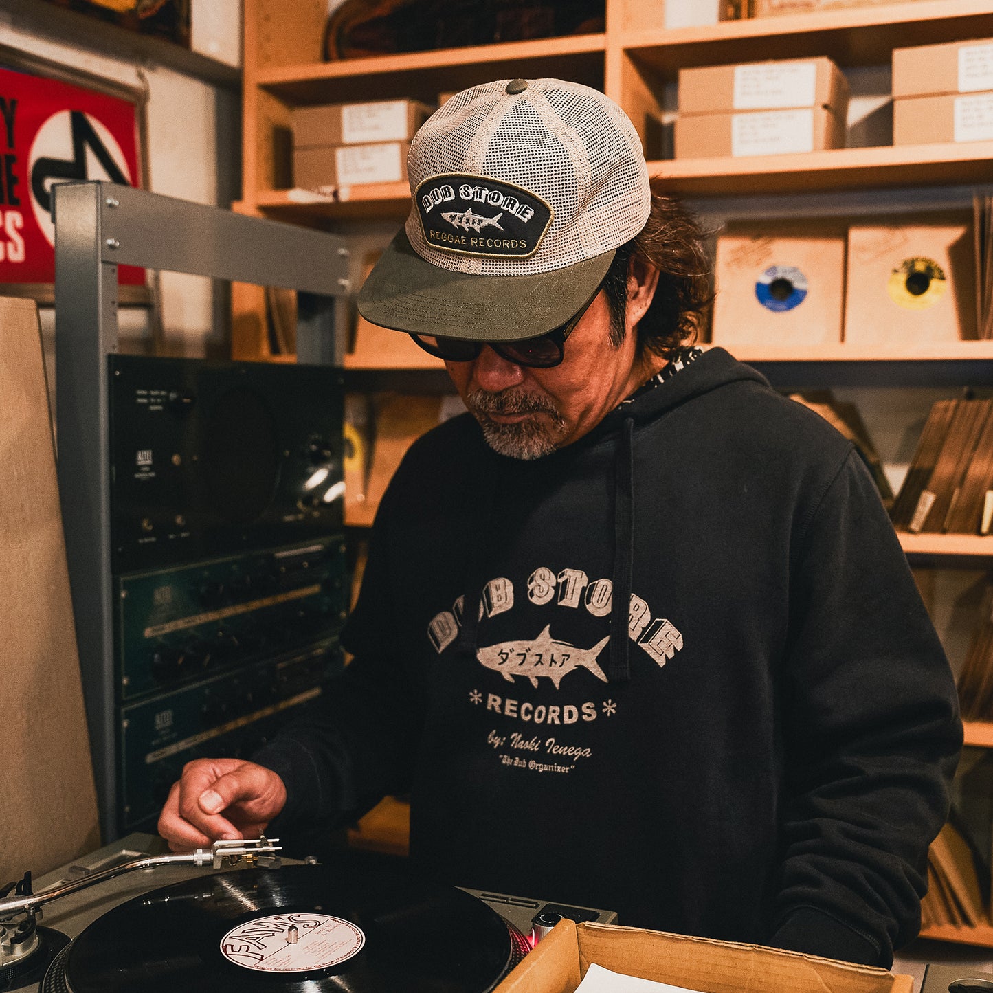 Dub Store Feedstore Snapback - Tan / Olive