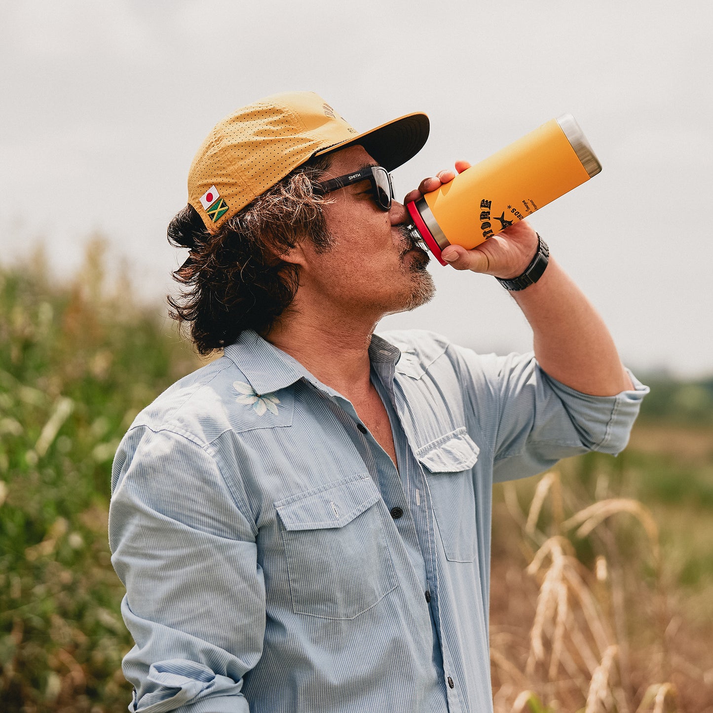 Dub Store Aperture Tech Strapback - Old Gold