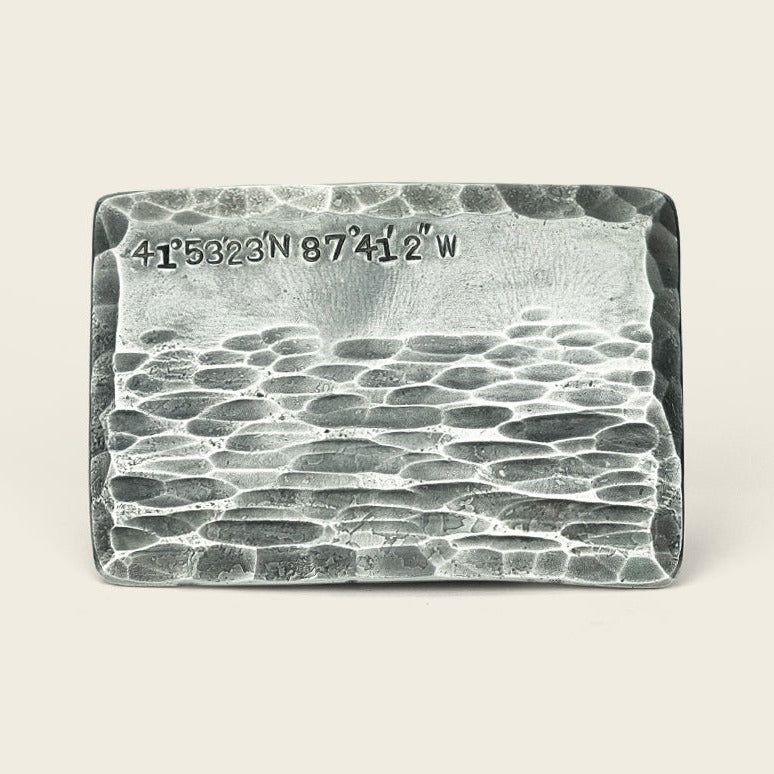 Coordinates Buckle | Custom Longitude and Latitude Belt