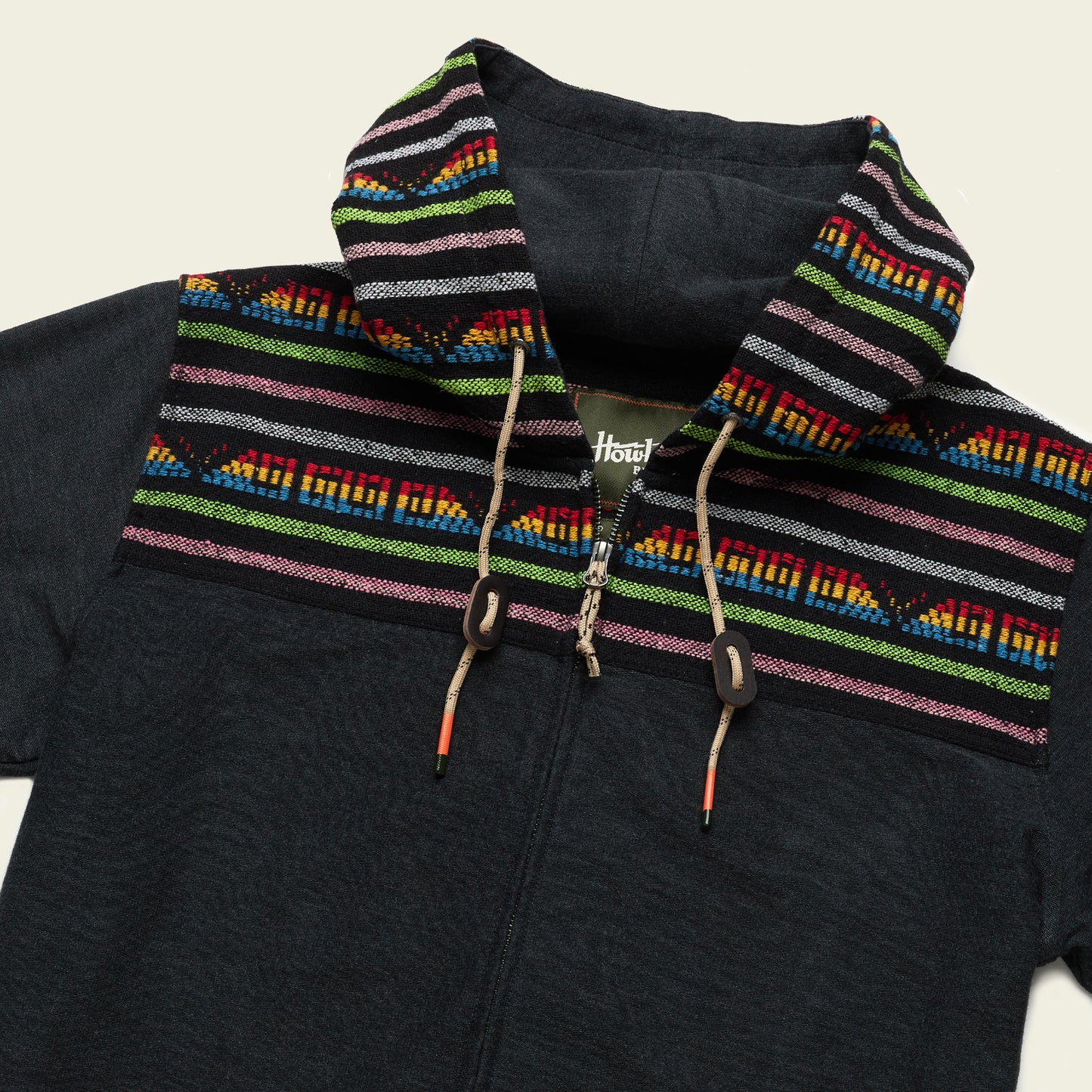 Shaman Hoodie - Antique Black / Kwanti Jacquard