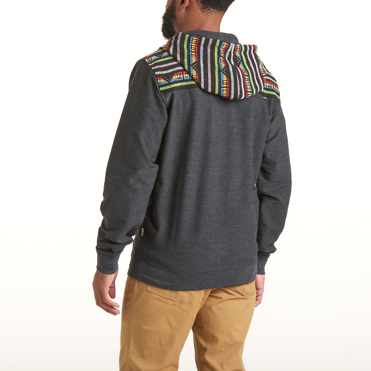 Shaman Hoodie - Antique Black / Kwanti Jacquard