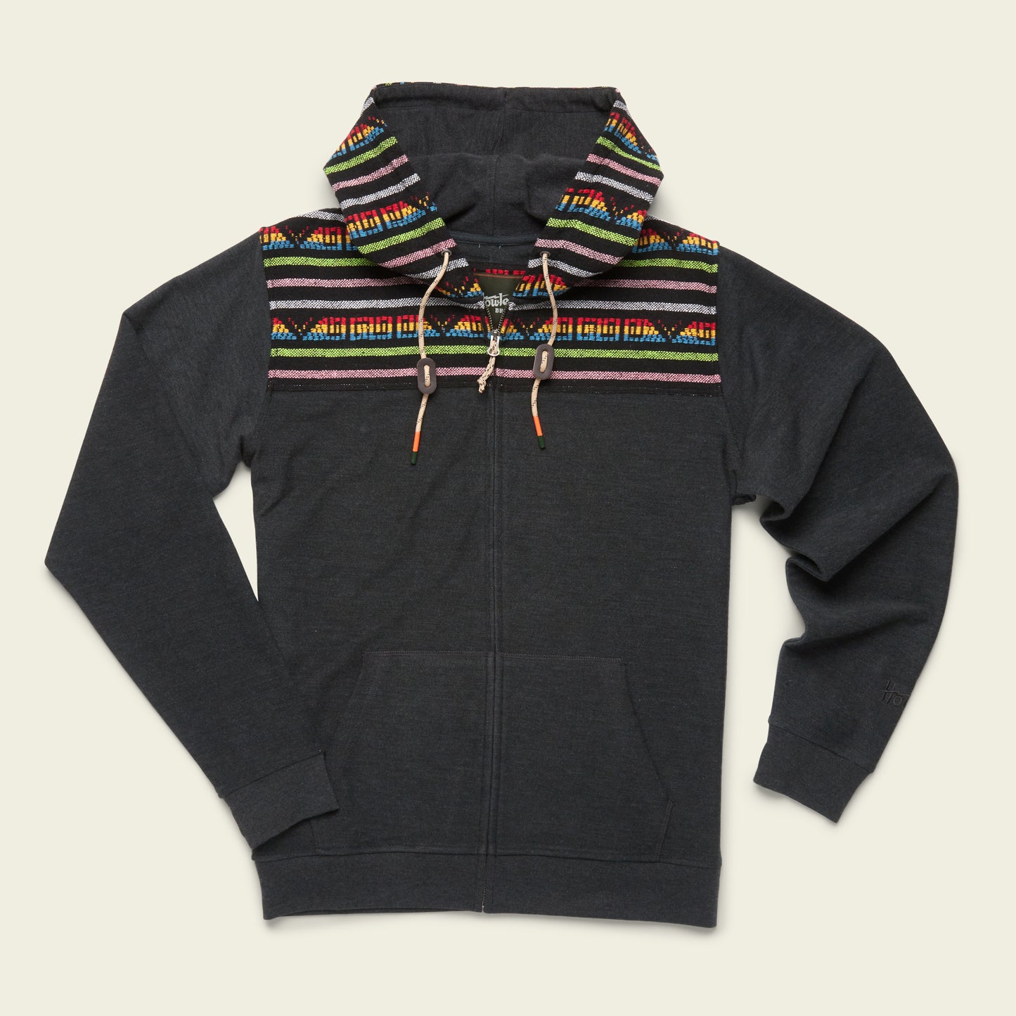 Shaman Hoodie - Antique Black / Kwanti Jacquard