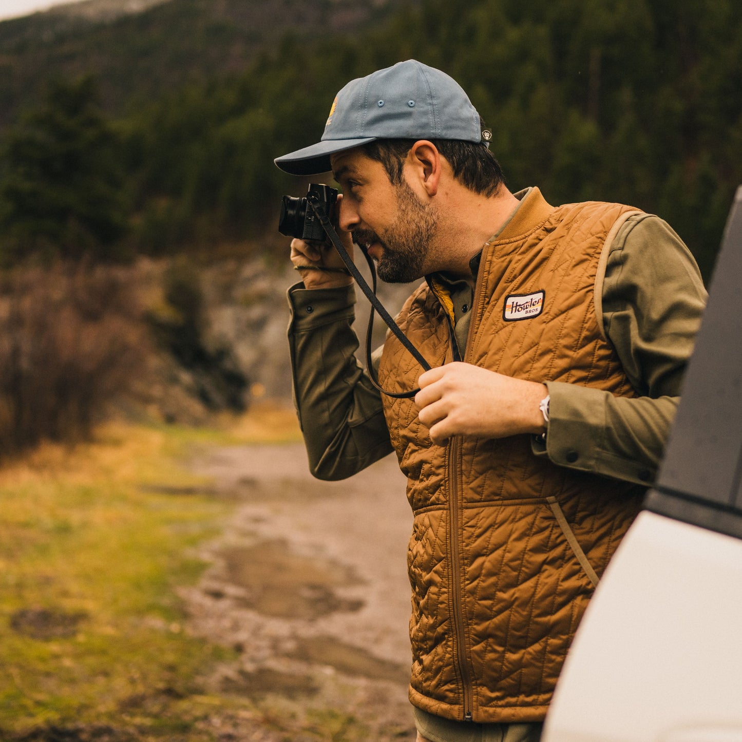 Voltage Quilted Vest - Coppermine