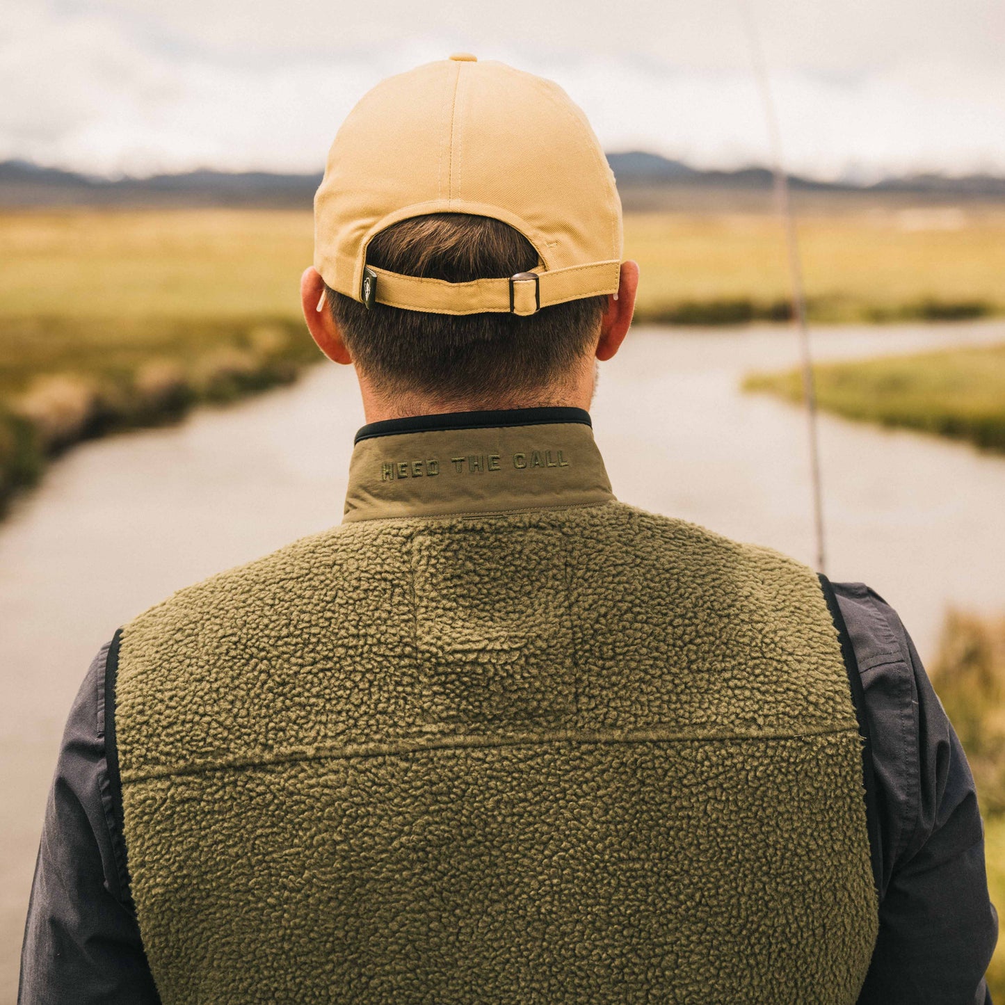 Chisos Fleece Vest - Hideout Green