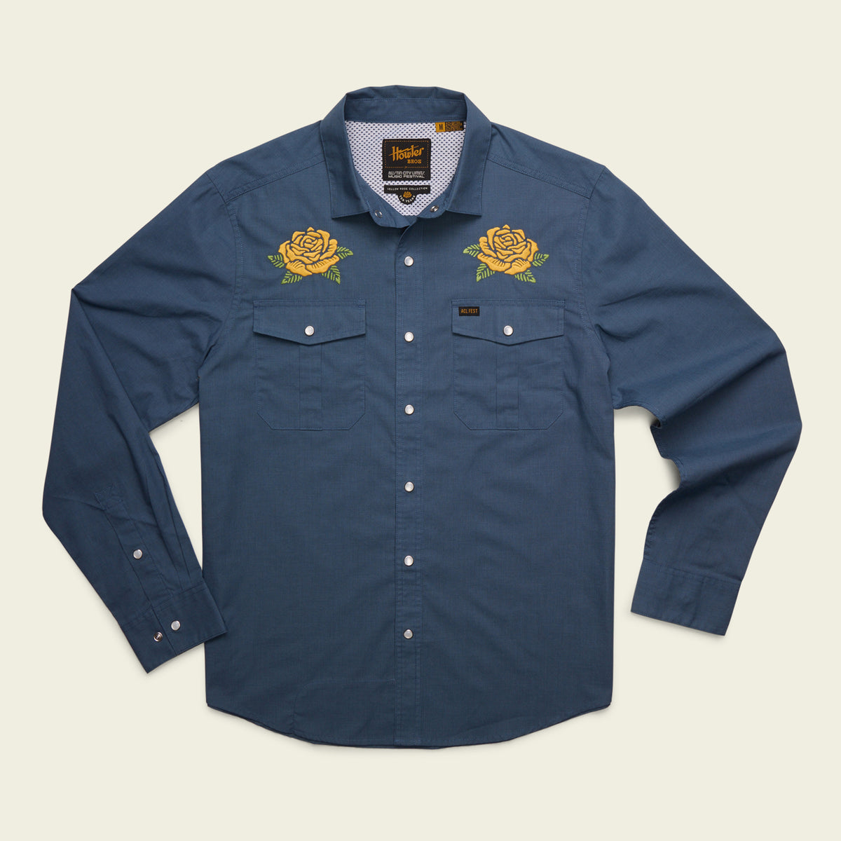ACL Fest 2026 Gaucho Snapshirt - Anniversary Roses : Midnight