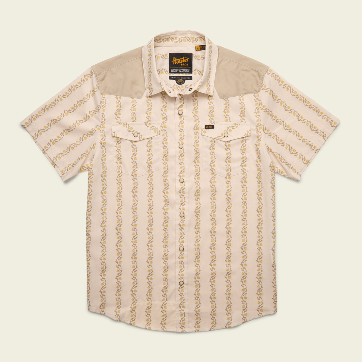 ACL Fest 2026 H Bar B Snapshirt - Rosey Ribbons : Riverbed Oxford