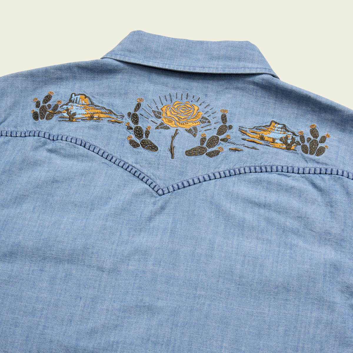 ACL Fest 2026 Novato Shirt - Washed Indigo : Chambray - View 4