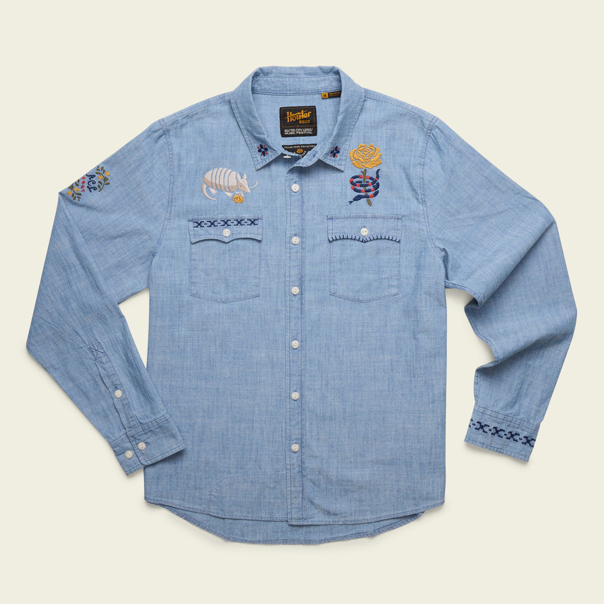 ACL Fest 2026 Novato Shirt - Washed Indigo : Chambray