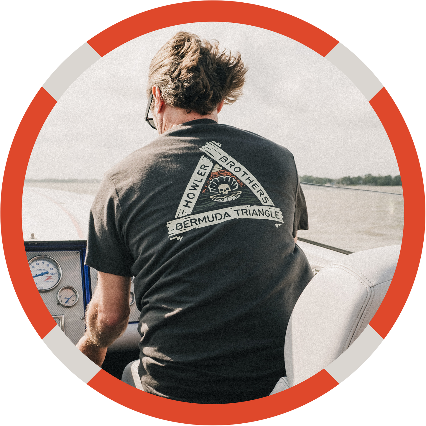 Bermuda Triangle T-Shirt - Deadly Triad : Antique Black