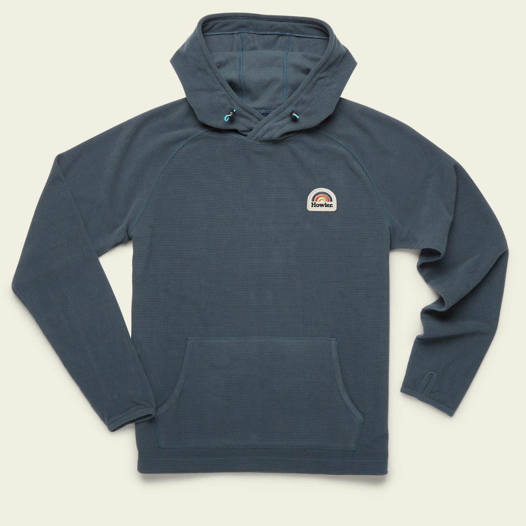 Palo Duro Grid Fleece Hoodie – HOWLER BROTHERS