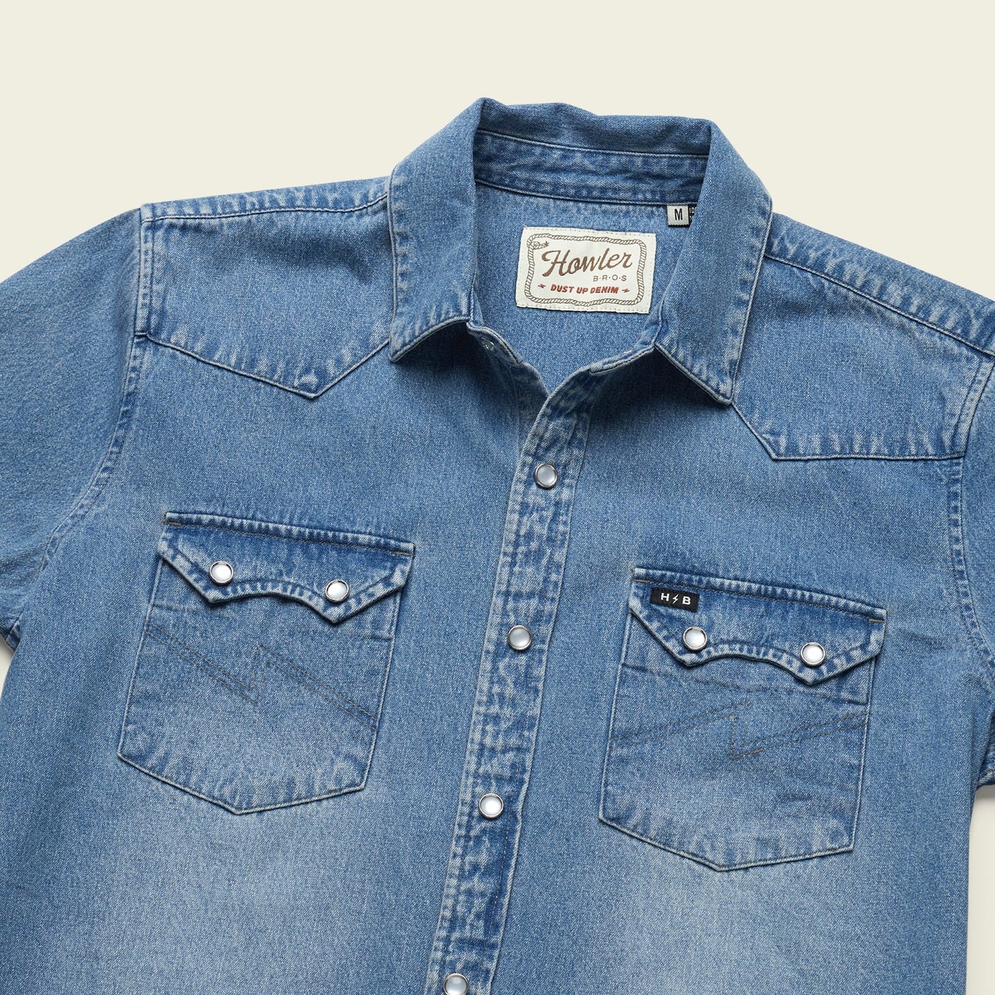 Dust Up Denim Snapshirt