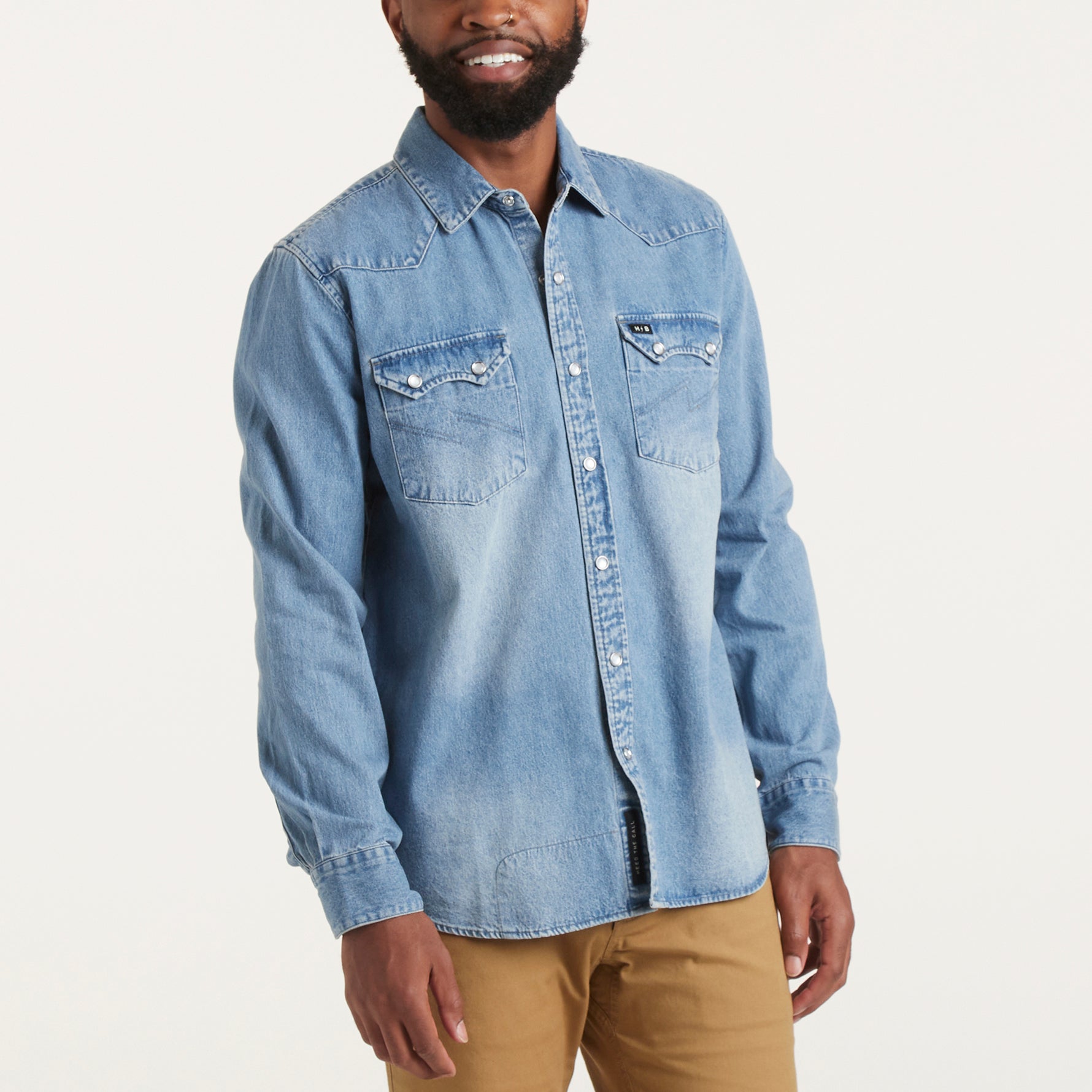 Dust Up Denim Snapshirt – HOWLER BROTHERS