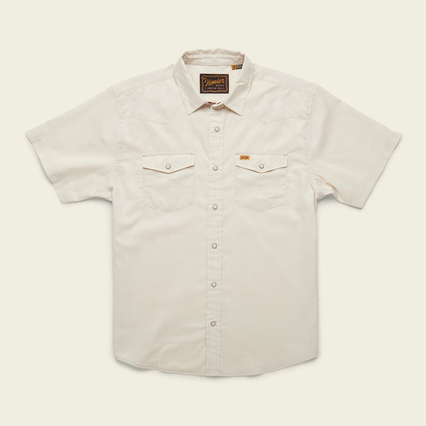 H Bar B Snapshirt - Riverbed Oxford