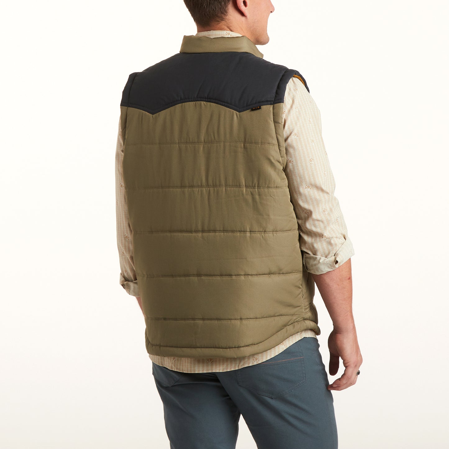 Rounder Vest - Mountain Green / Antique Black