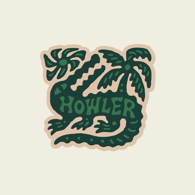 Gator Palm Sticker