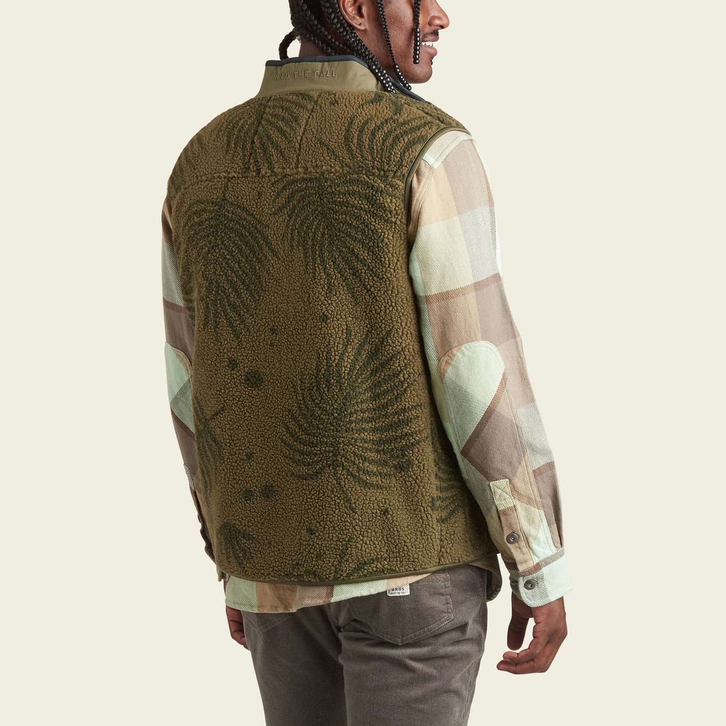 Chisos Fleece Vest - Forest Floor : Frond