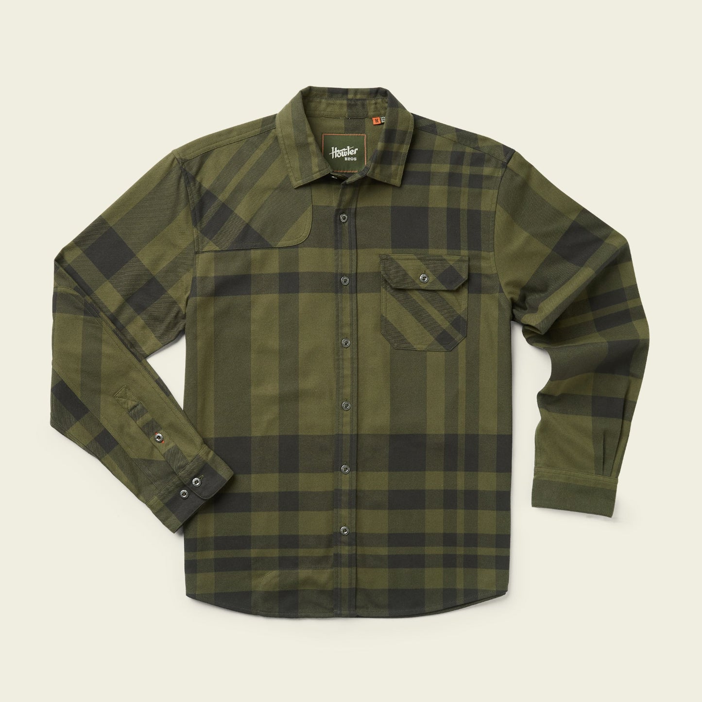 Harker's Flannel - Mega Plaid : Dark Olive