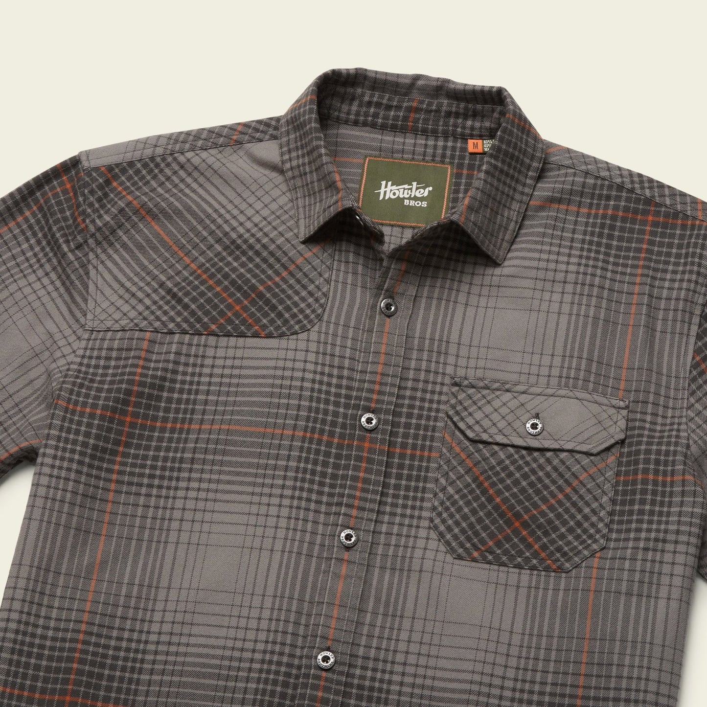 Harker's Flannel - Roberts Plaid : Charcoal