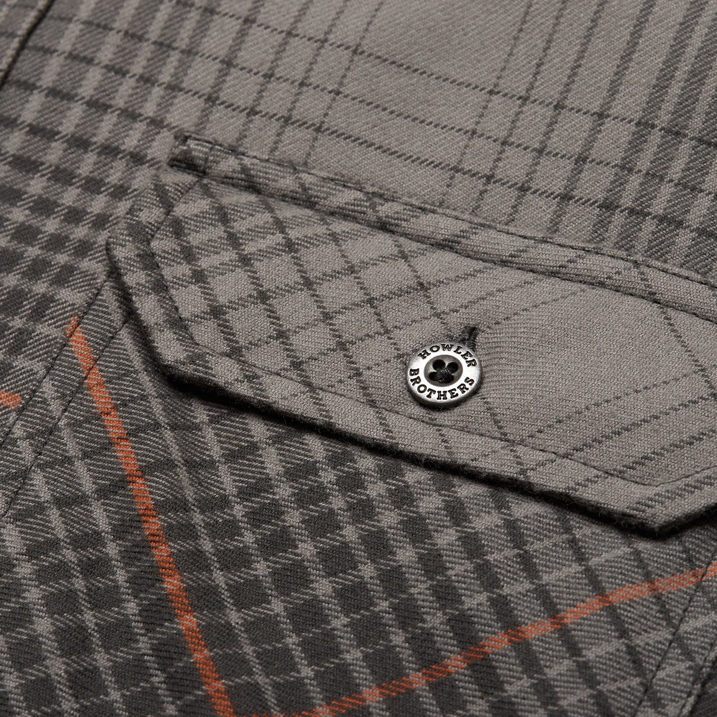 Harker's Flannel - Roberts Plaid : Charcoal