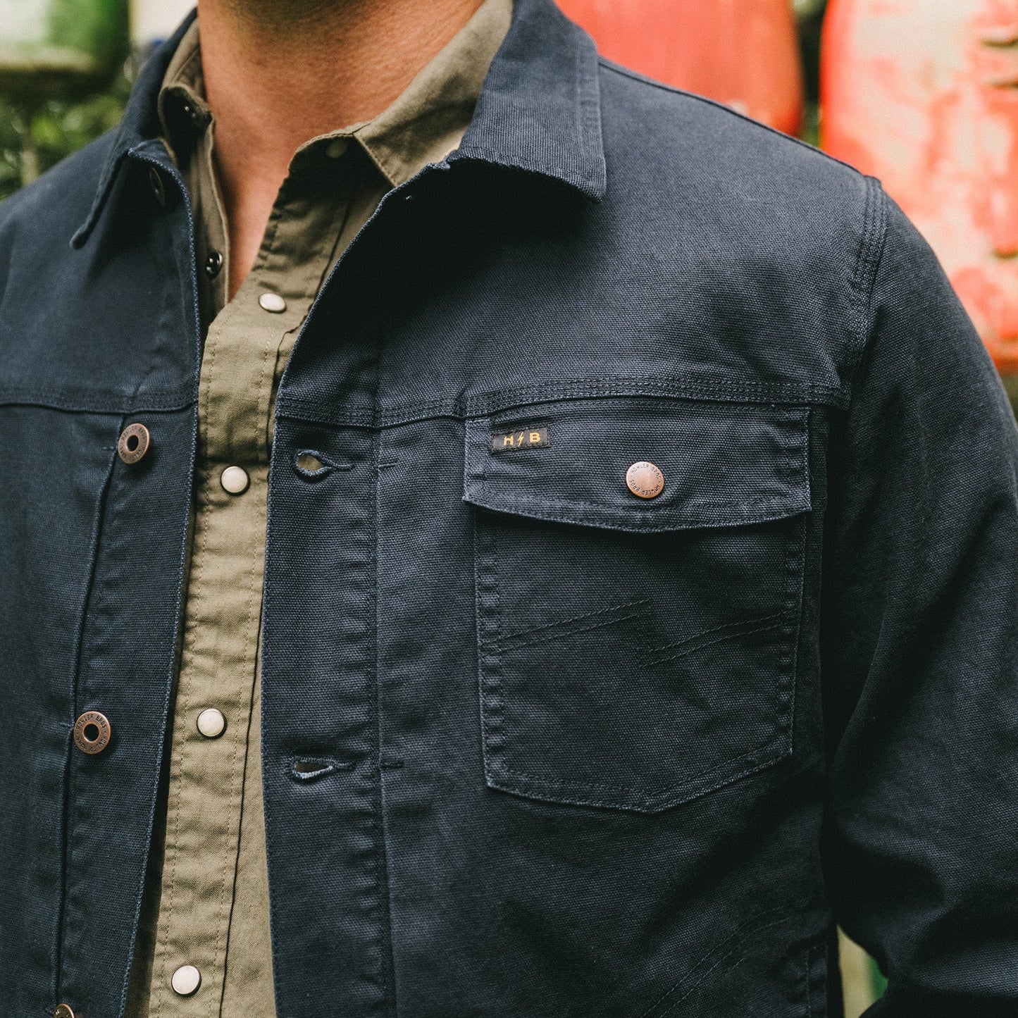 Lined Depot Jacket - Admiralty Blue