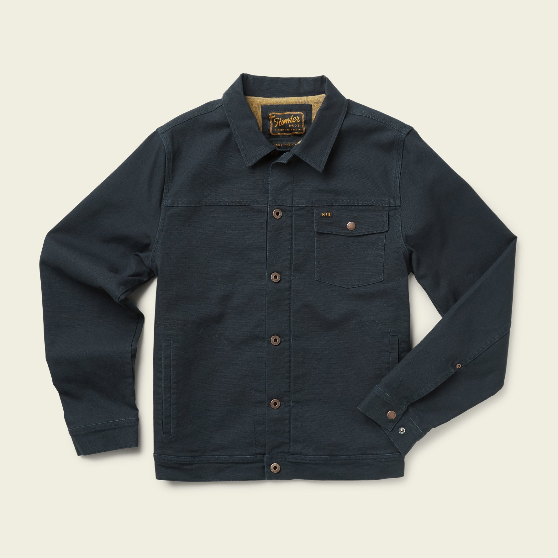 Lined Depot Jacket - Admiralty Blue – HOWLER BROTHERS