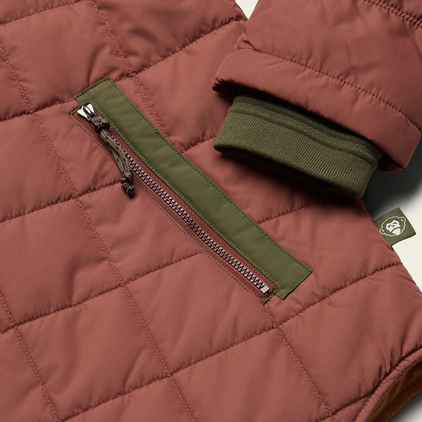 Merlin Jacket - Cherrywood / Olivetree