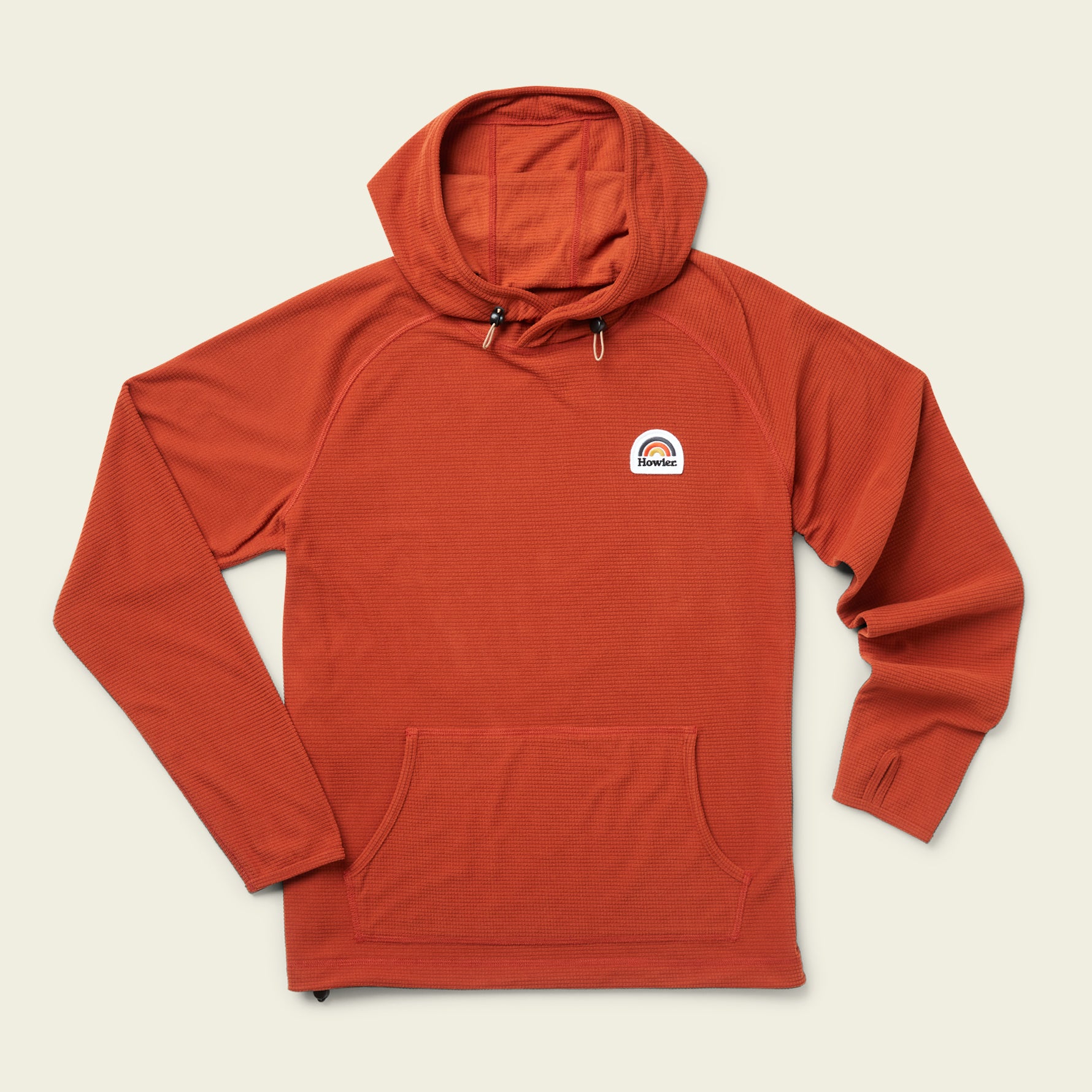 Palo Duro Grid Fleece Hoodie – HOWLER BROTHERS