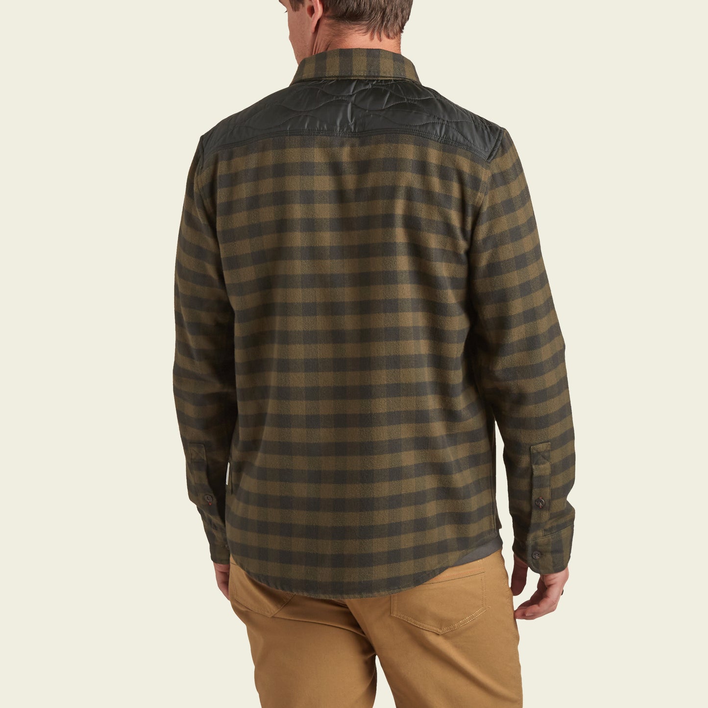 Quintana Quilted Flannel - Cody Check : Antique Black