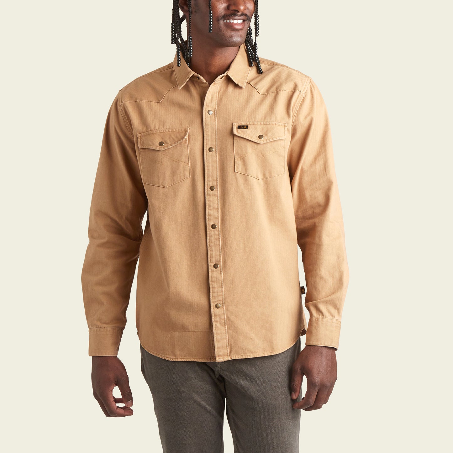 Sawhorse Work Shirt - Fawn