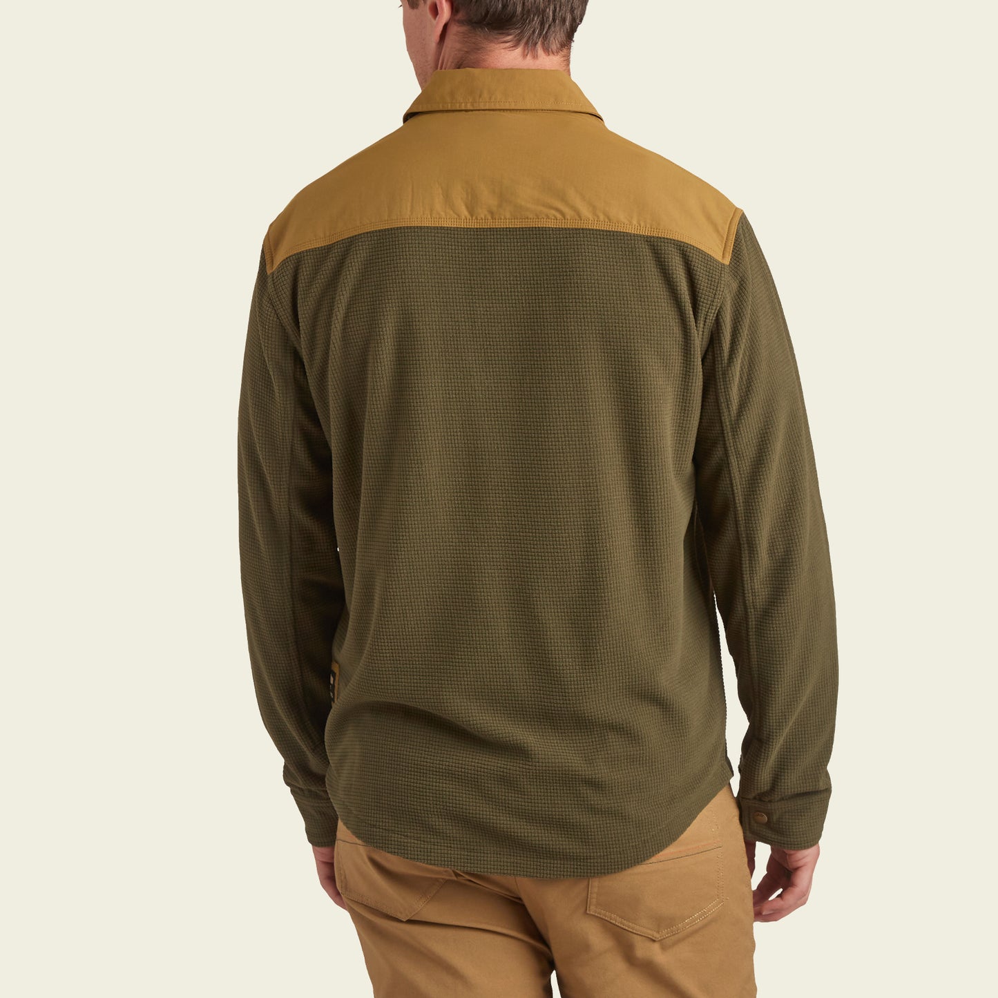 Vapors Grid Fleece Overshirt