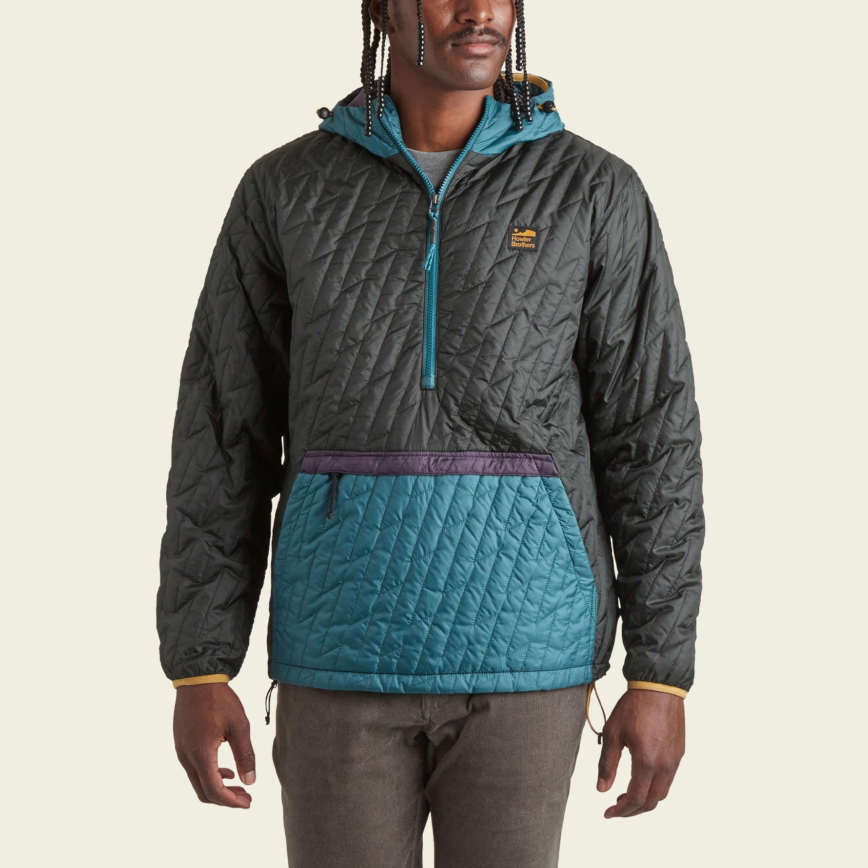 Howler brothers voltage quilted pullover outlet