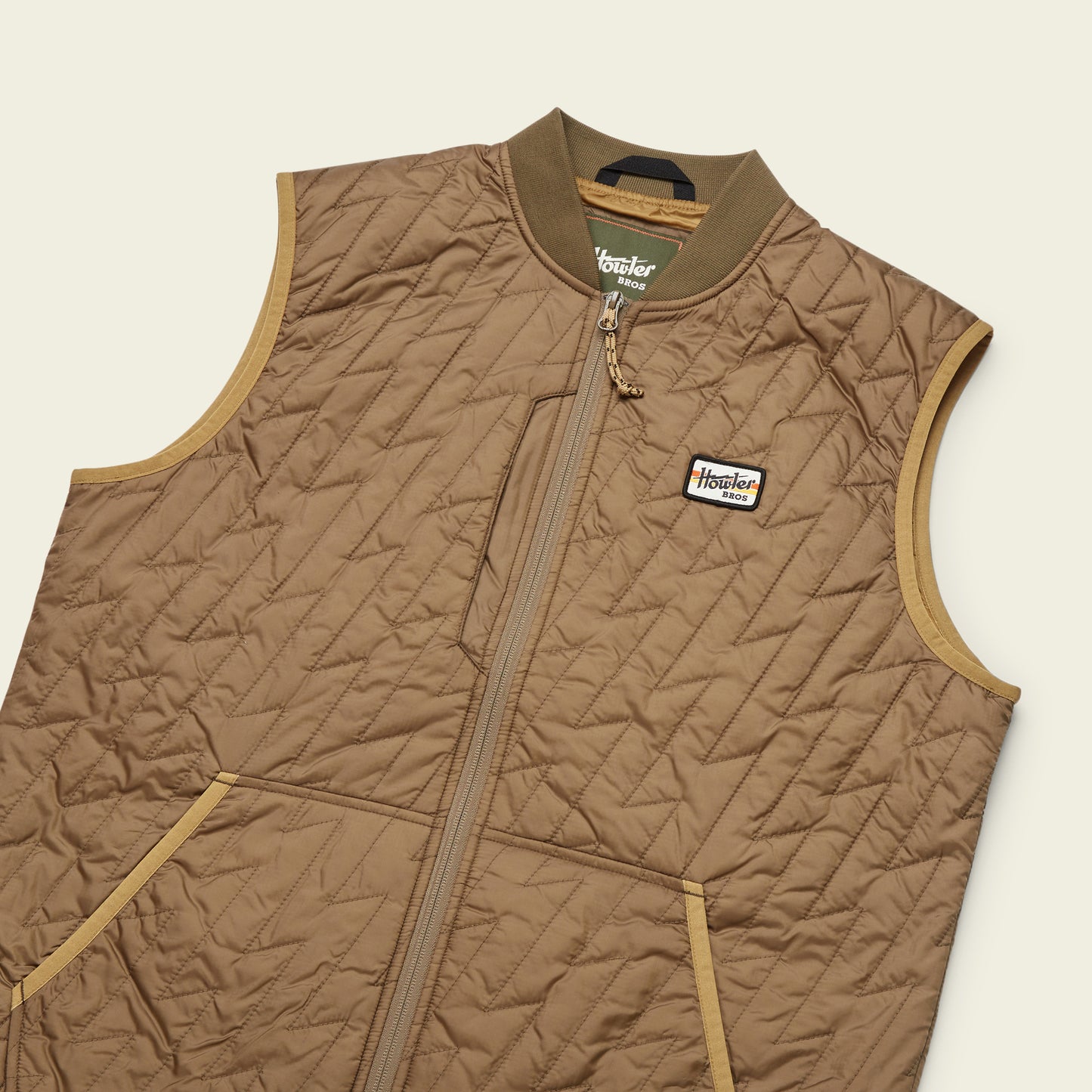 Voltage Quilted Vest - Capers