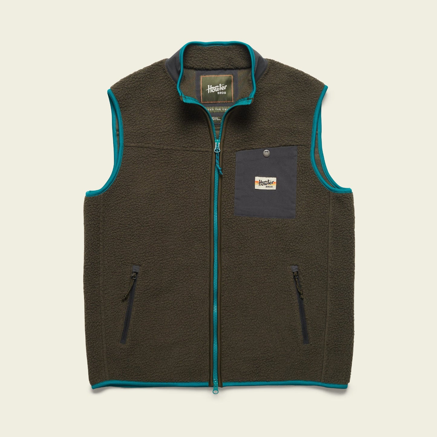 Chisos Fleece Vest - Fatigue