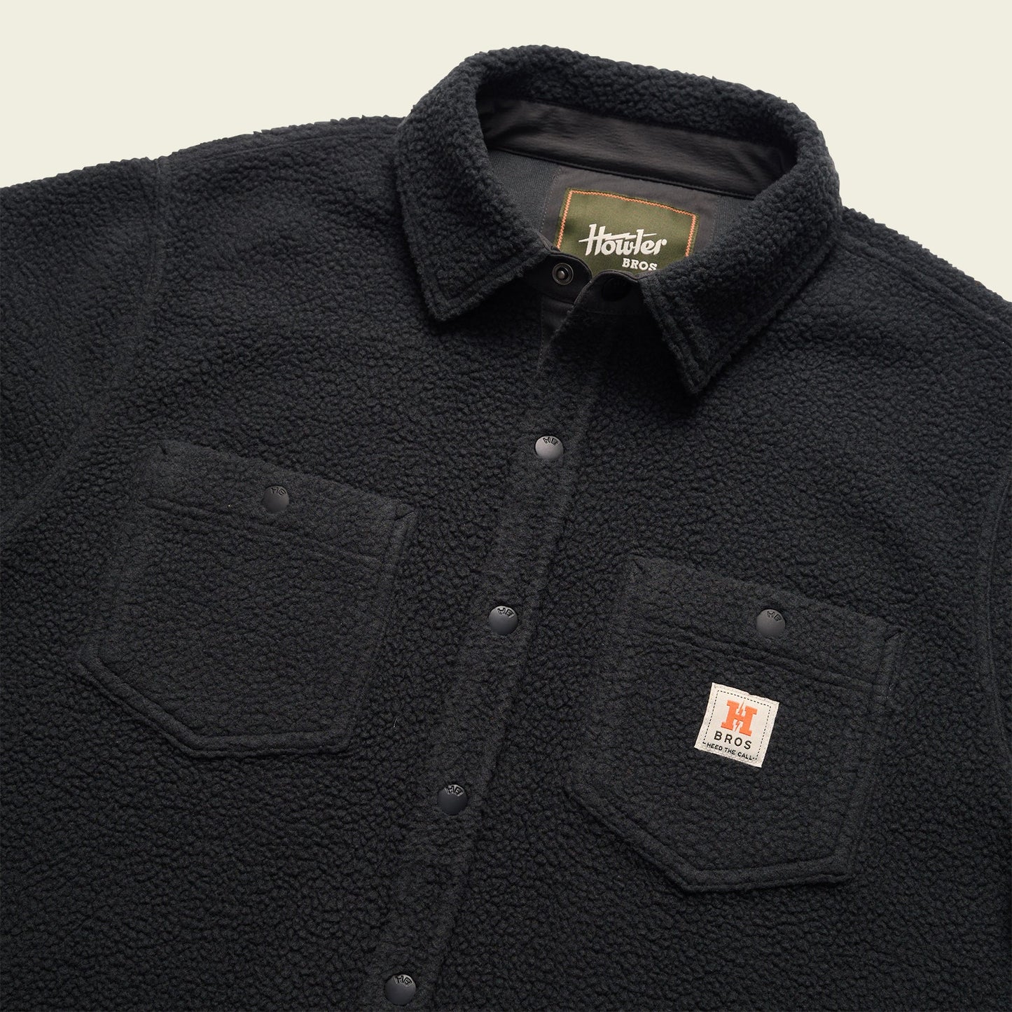 Allegheny Fleece Overshirt - Antique Black