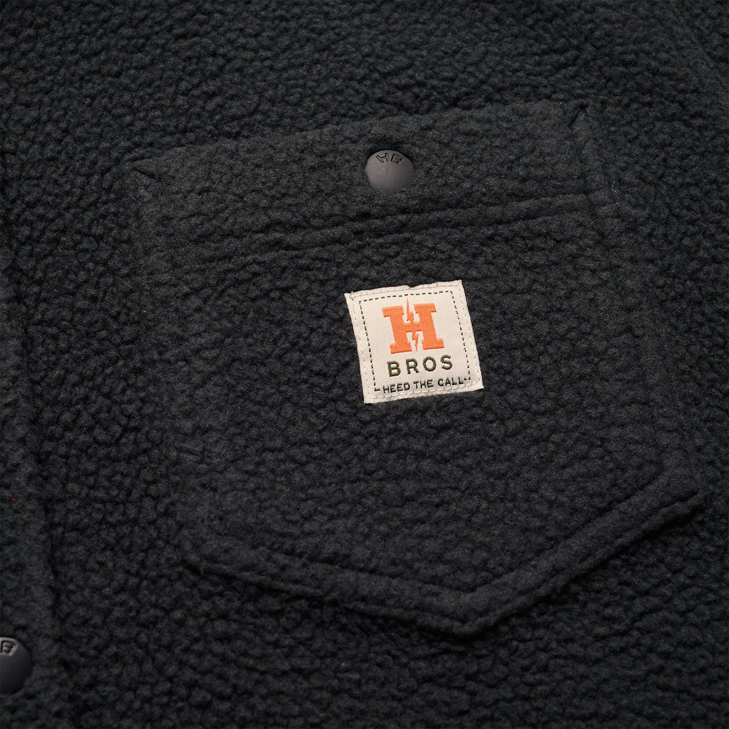 Allegheny Fleece Overshirt - Antique Black