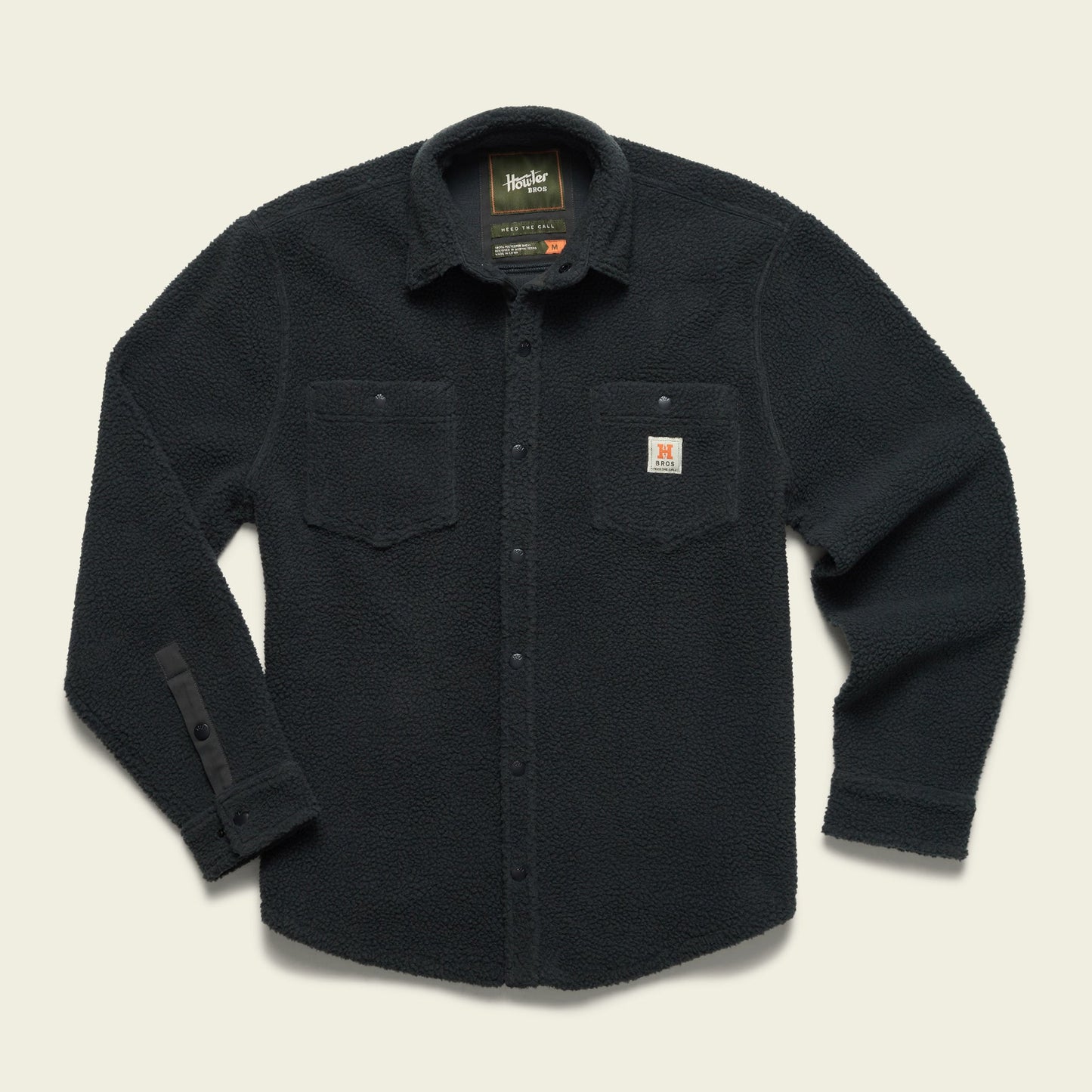 Allegheny Fleece Overshirt - Antique Black