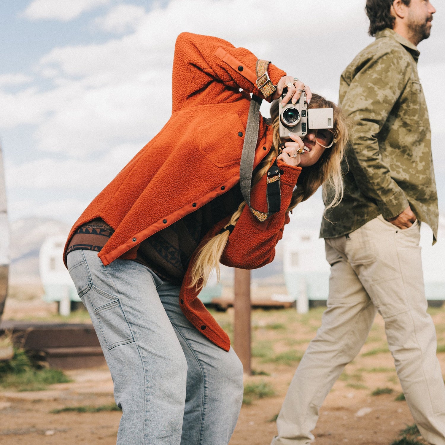 Allegheny Fleece Overshirt - Cinnamon