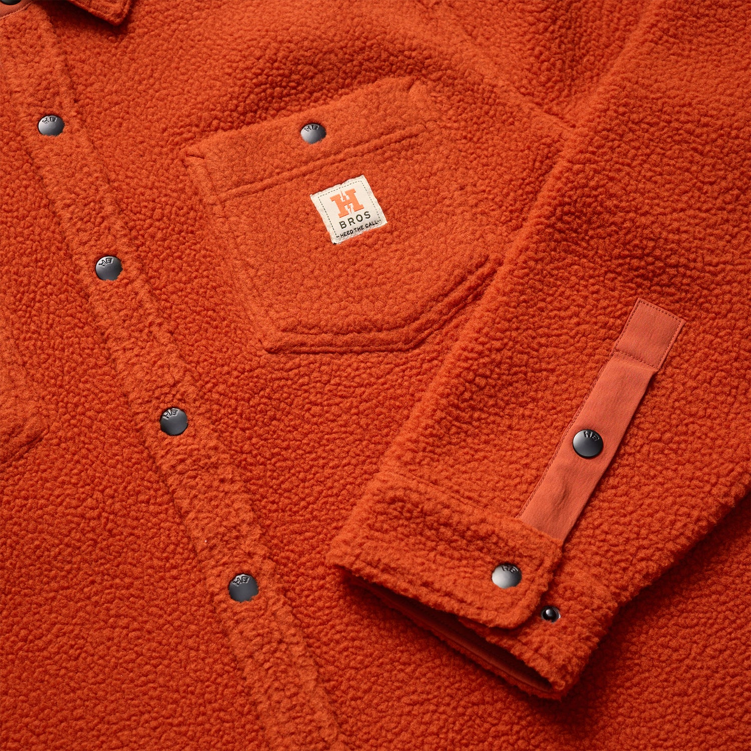 Allegheny Fleece Overshirt - Cinnamon