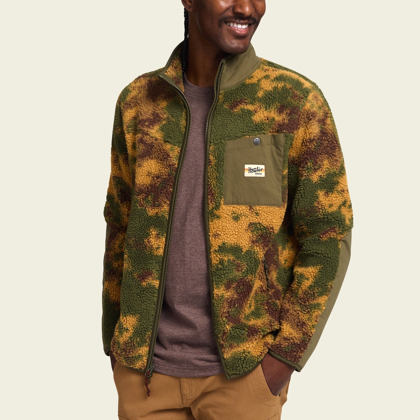 Chisos Fleece Jacket - Inkblots : Camo