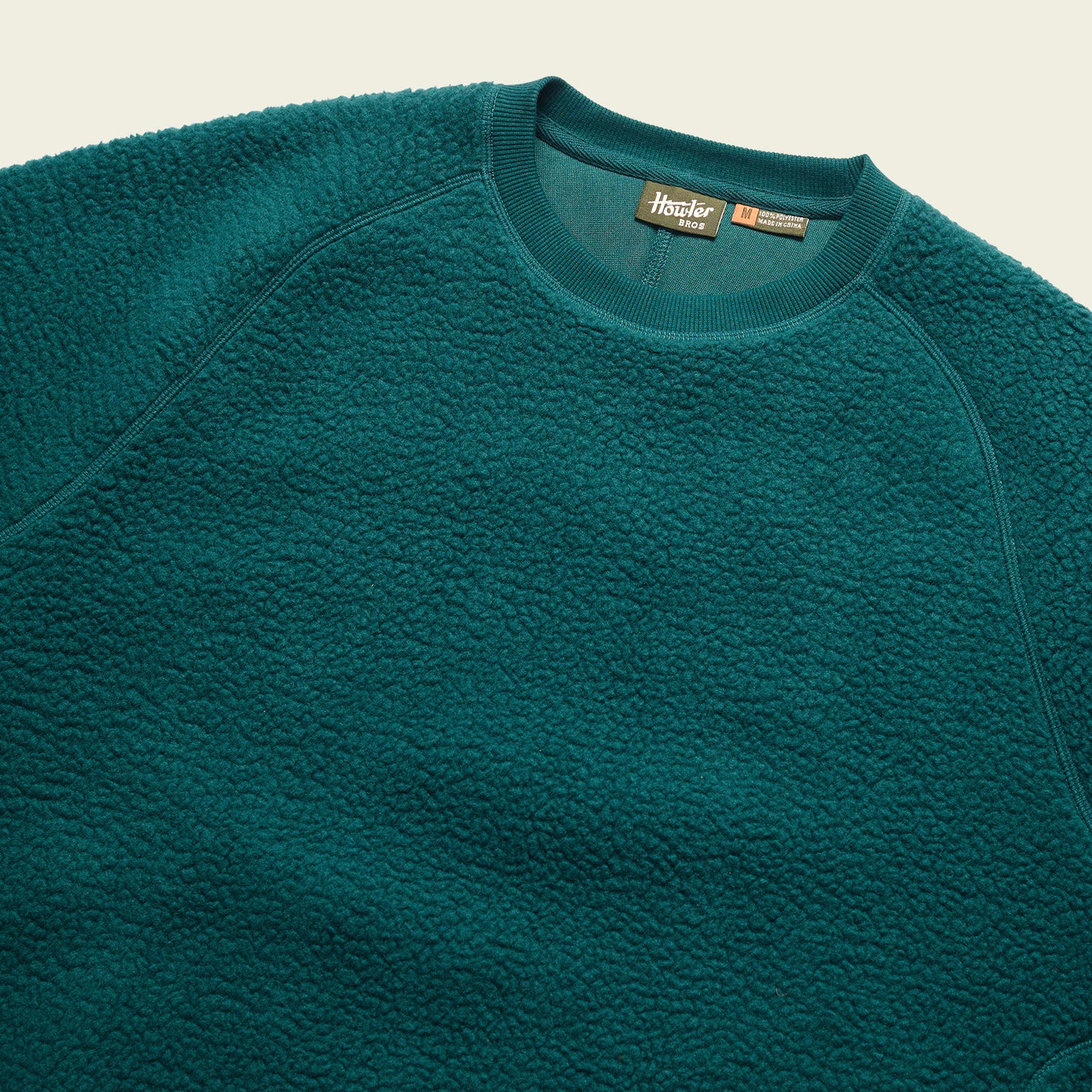 Eleos Fleece Crewneck - Pine Green