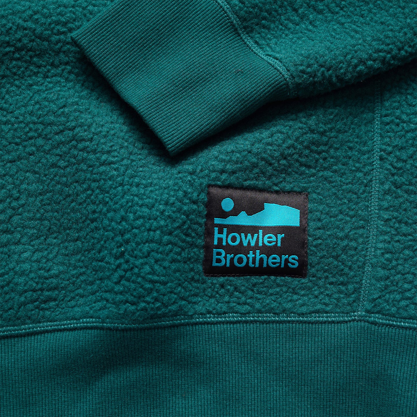 Eleos Fleece Crewneck - Pine Green