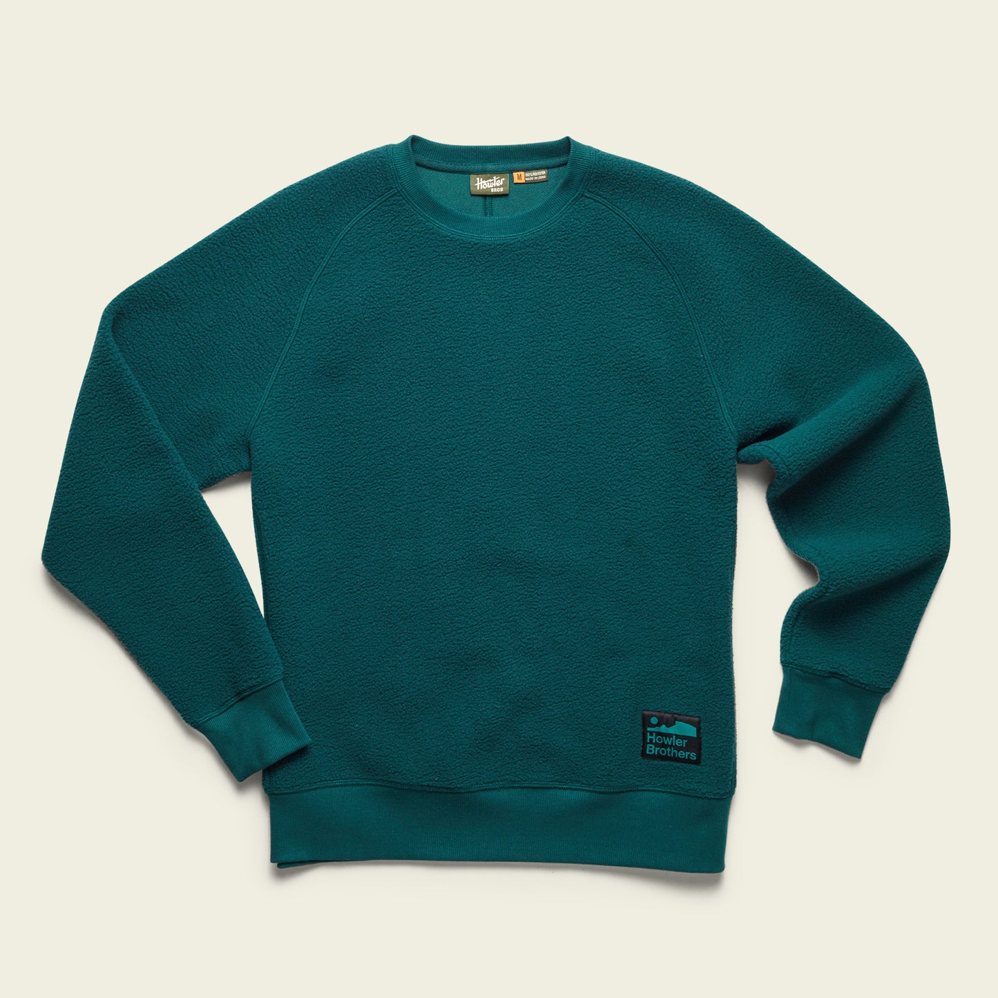 Eleos Fleece Crewneck - Pine Green